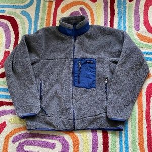 Vintage Patagonia Retro X Deep Pile Full Zip Fleece Jacket